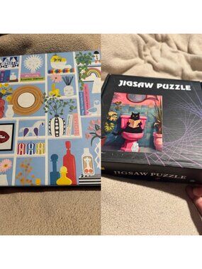 Jonathan Adler Shelfie 1000 Piece Puzzle from - 20" X 27" Puzzle Featuring Icon